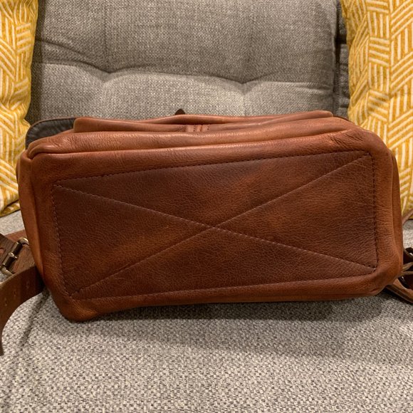 LM Leather Goods Bridges Backpack in Whiskey - Picture 14 of 16